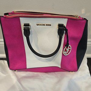 Michael Kors Large Colorblock Satchel